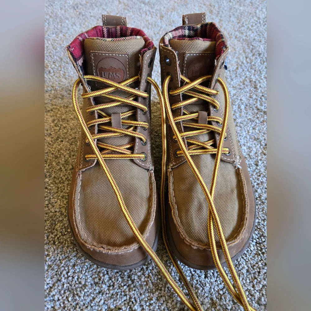Lem's Boulder Hiking Lightweight Boots Womens 5.5 - Picture 3 of 4